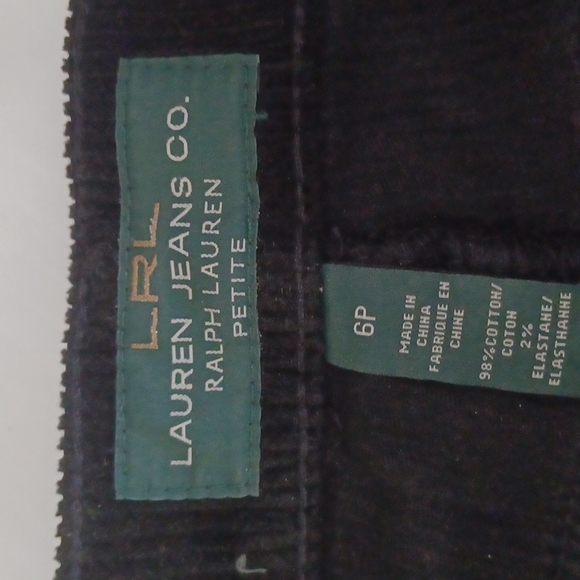Lauren black corduroy jeans - Picture 2 of 9